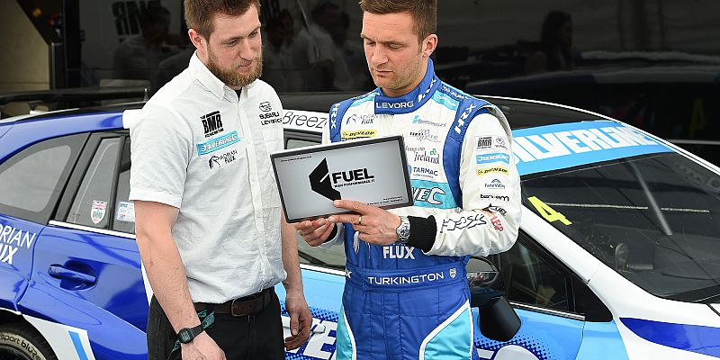 FUEL extend its partnership for IT support with Double BTCC Champion, Colin Turkington