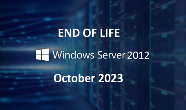 Microsoft Server 2012 goes End of Life this month