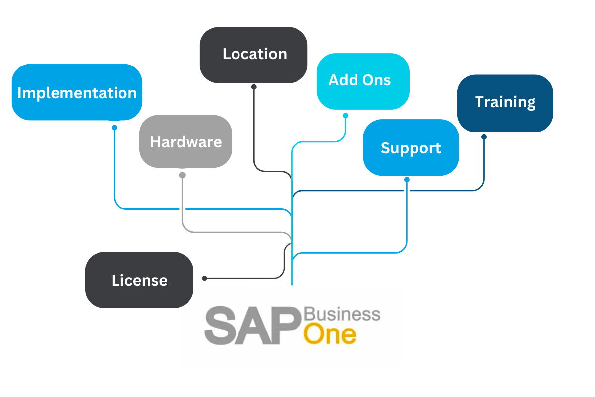 Factors that impact the cost of SAP Business One